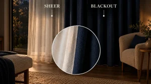 Blackout curtains